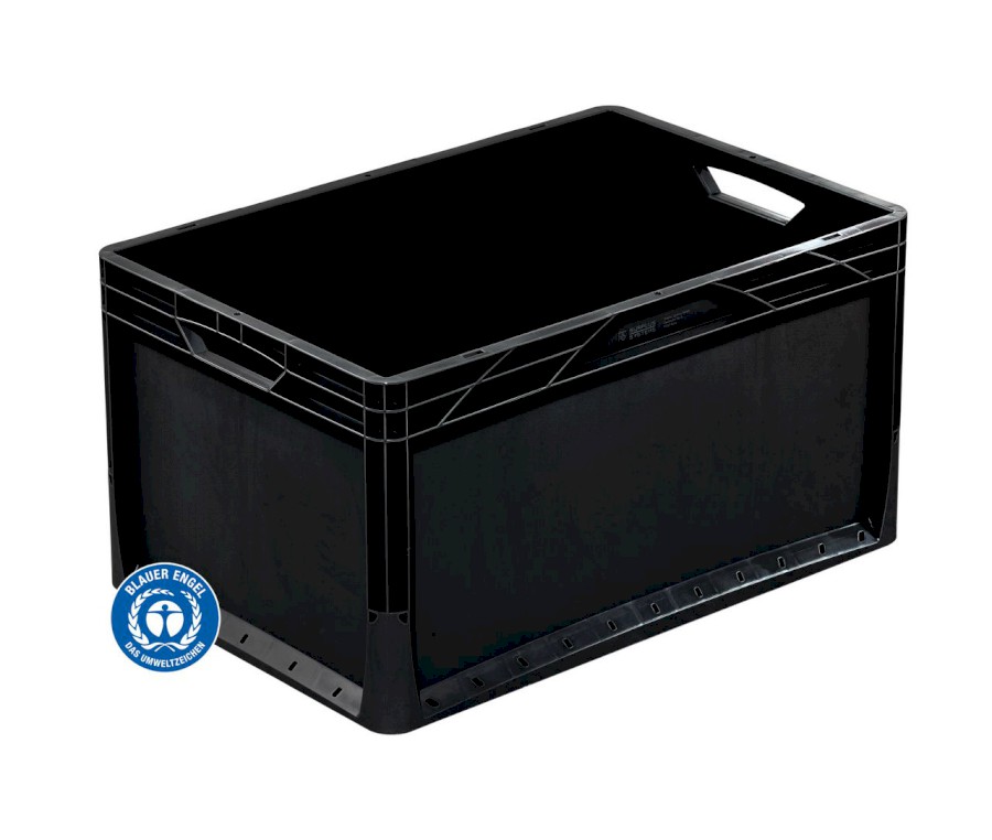 Přepravka Lightline 3267/000300 černá, OÚ, uzavřená